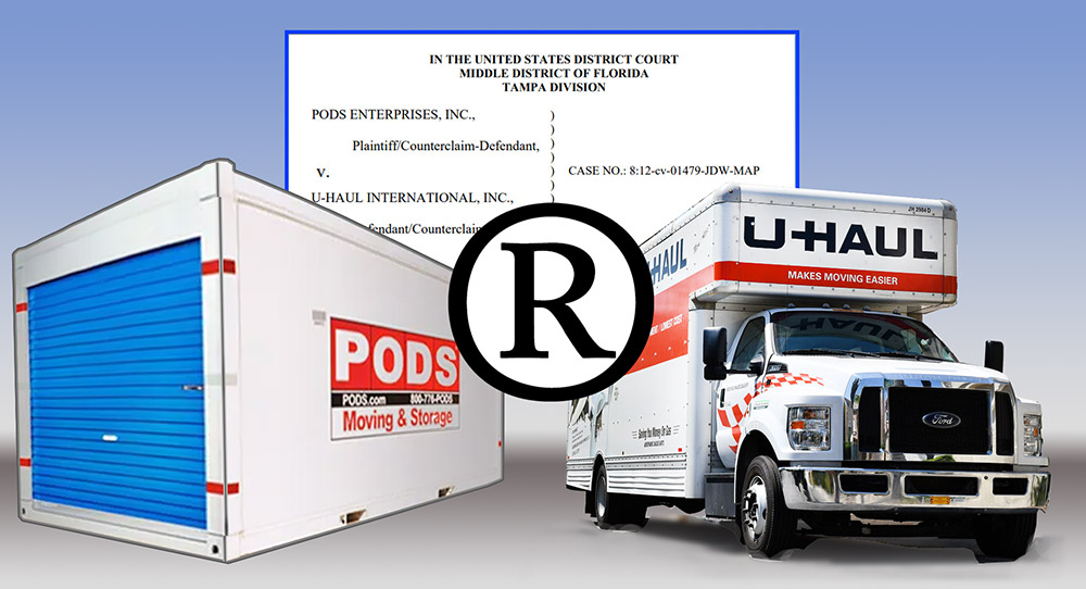 PODS Enterprises v. U-Haul International Trademark Lawsuit